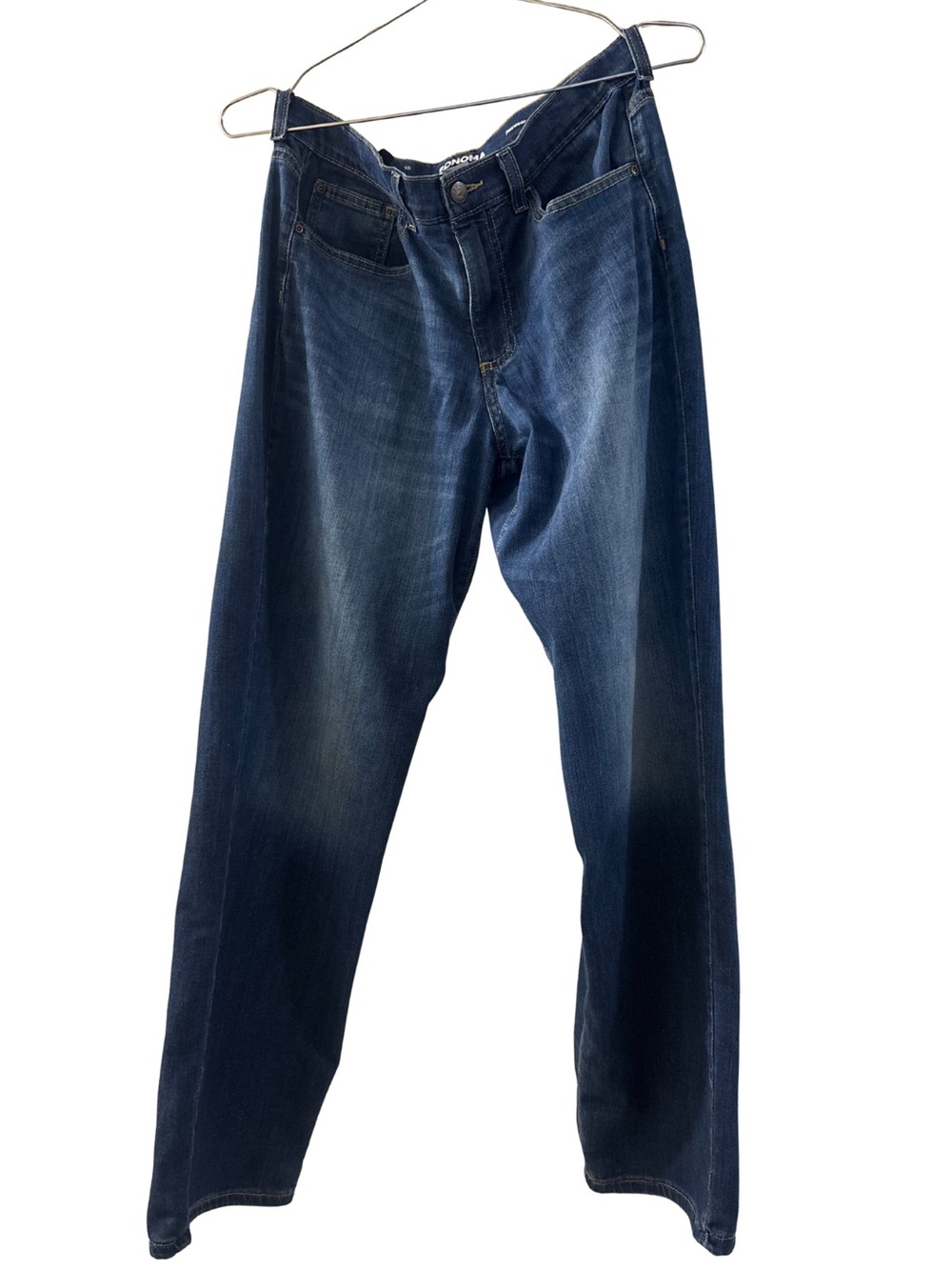 Sonoma Boys’ Indigo Straight-Leg Jeans